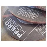 Lot of (5) Pferd Horse Elastic (Steel/Stainless) 7"x1/4"x7/16" Grinding Discs (New)