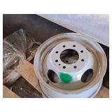 Lot of (2) 8-Lug Semi Rims