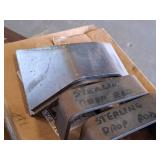 (2) Prop Rod & Box, (2) Prop Rod Brackets - Sterling
