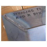 (2) Prop Rod & Box, (2) Prop Rod Brackets - Sterling