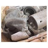 Lot of  Clemco Aerolyte Aluminum Quick Coupling with Parts and Accessories (New)