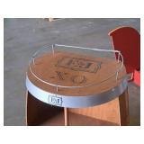 E&J logo Wine Barrel Cabinet 2-tier