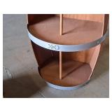 E&J logo Wine Barrel Cabinet 2-tier