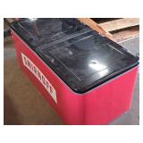 Smirnoff logo Cooler Cart