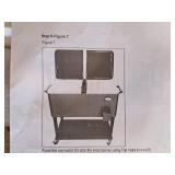 Smirnoff logo Cooler Cart