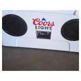 Coors Light logo Cooler with Speakers TR-RTC01