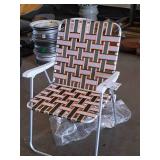 Two Hearted Folding Lawn Chair