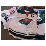 Minnesota Wild Hockey Jersey - Captain #23 Size 52