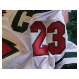Minnesota Wild Hockey Jersey - Captain #23 Size 52