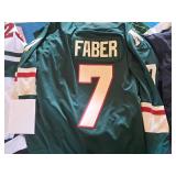 Minnesota Wild Hockey Jersey - Faber #7 Size X-Large