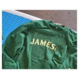 Lot of (2) Jameson logo Size Medium Shirts - Long Sleeve and Short Sleeve