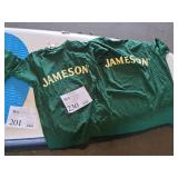 Jameson logo Short Sleeve Shirts - One Large, One Small