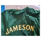 Jameson logo Short Sleeve Shirts - One Large, One Small