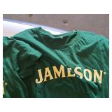 Jameson logo Short Sleeve Shirts - One Large, One Small