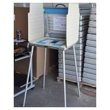 Lot of (26) CES Votomatic Voting Booths (suitcase style)