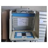 Lot of (27) CES Votomatic Voting Booths (suitcase style)