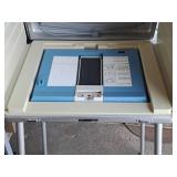 Lot of (27) CES Votomatic Voting Booths (suitcase style)