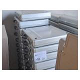 Lot of (27) CES Votomatic Voting Booths (suitcase style)