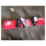 Random R 3 Dimensional Model 62" Snowboard