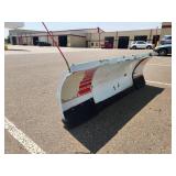 Snow Plow with Skid Steer Mount 8611SS
