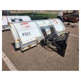 Snow Plow with Skid Steer Mount 8611SS