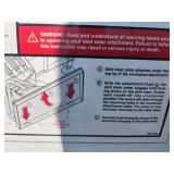 Snow Plow with Skid Steer Mount 8611SS