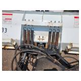 Snow Plow with Skid Steer Mount 8611SS