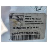 Blizzard® Snow Plow with Skid Steer Mount 8611 PP SS