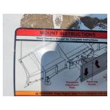 Blizzard® Snow Plow with Skid Steer Mount 8611 PP SS