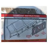 Blizzard® Snow Plow with Skid Steer Mount 8611 PP SS