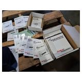 Lot of (2 Boxes) Snap-on Diagnostics Assorted Reference Manuals - Jeep 3rd/4th, Chrysler 10th, GM, Generic ODB-II, Ford 9th, and more