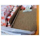 Lot of (1 Bin) Swingline Rubber Finger Tips, Mini Clipboards, Key Chains