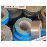 Lot of (1 Bin) Rolls of Duct Tape | Assorted