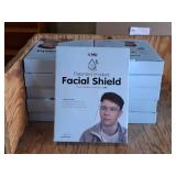 Lot of (11 Boxes) Face Shields 5-count ( 55 total items )