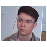 Lot of (11 Boxes) Face Shields 5-count ( 55 total items )