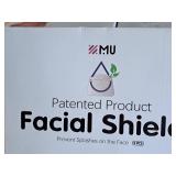 Lot of (11 Boxes) Face Shields 5-count ( 55 total items )