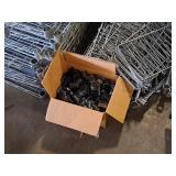 Lot of (6) Wire Shelving Units - shelves, posts, casters, accessories - Unassembled