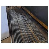 Lot of (6) Wire Shelving Units - shelves, posts, casters, accessories - Unassembled