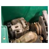 Lot of (1 Tote) Assorted Used Automotive Parts - Starters and Alternators