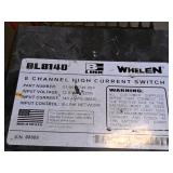 Lot of (2) Whelen® 8-Channel High Current Switches BL8140