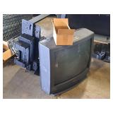 28" TV with Wall Mount and Remote Control
