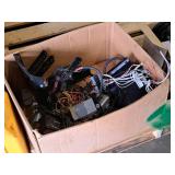 Lot of (1 Box) Assorted Electronics - Light Bar Control Box, Headlight Flasher Priority Control System, Whelen MPC01 Multi-Purpose Controller