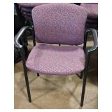 Lot of (5) Office Arm Chairs | Stackable
