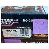 Lot of (2 Boxes) Performance Friction Brakes Carbon Metallic Disc Brake Pads for 1999-2009 F250/350