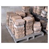 Lot of (4 Pallets) Landscape Blocks