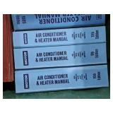Lot of  Motor Assorted Auto Shop Manuals - AC & Heater, Imported Transmission - Various Editions