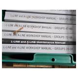 Lot of  Assorted Auto Shop Manuals - Sterling Trucks, Various L-Line and A-Line Workshop Manuals