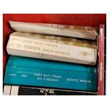 Lot of  Assorted Auto Shop Manuals - 1993 Light Duty Truck Service, 1991 Light Duty Truck,  1987 El Camino/Monte Carlo, ACDelco Electrical Ignition, DuraStop Brake Parts and more