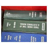 Lot of  Assorted Auto Shop Manuals - Chilton Truck & Van, Motor Truck Engine Tune-up, Chilton Diesel Engine, Motor Heavy Truck Repair, Motor Auto Engine Tune-Up and more
