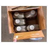 Lot of (6) Mobil One SAE 15W-50 Motor Oil Quart Plastic Bottles